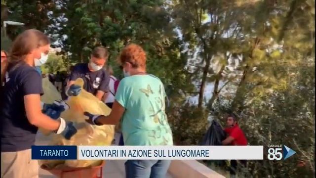 20 Settembre 2020 Taranto Volontari in azione sul lungomare смотреть онлайн