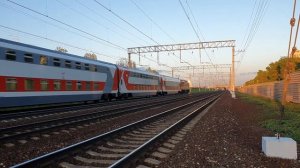 неожиданные 140 км/ч, поезда Казанского на ЭП20, ЭП2К и ЭД4М | Вешняки