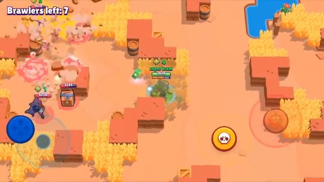 NEW VIRUS 8-BIT SKIN GAMEPLAY 🦠 - Virus 8-Bit Gameplay in Showdown - Brawl Stars смотреть онлайн