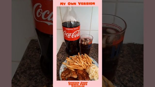 My Own Version|Chicken Chop,French Fries & Coleslaw #Short смотреть онлайн