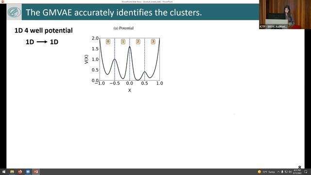 Interpretable Embeddings from Molecular Simulations using Gaussian Mixture Variational Autoencoders смотреть онлайн