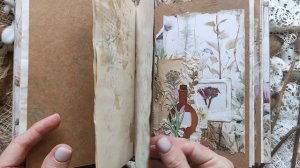 Ботанический блокнот / Скрапбукинг