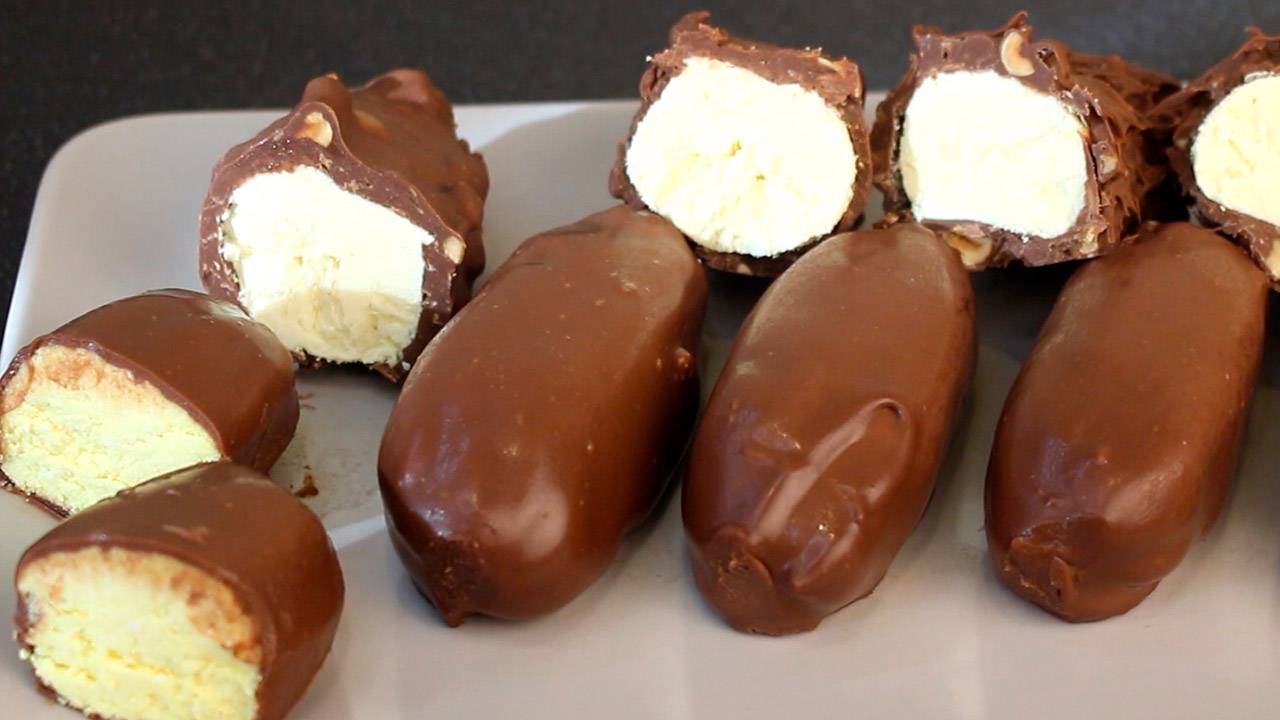 Творожные СЫРКИ в шоколадной глазури / Просто и Вкусно смотреть онлайн