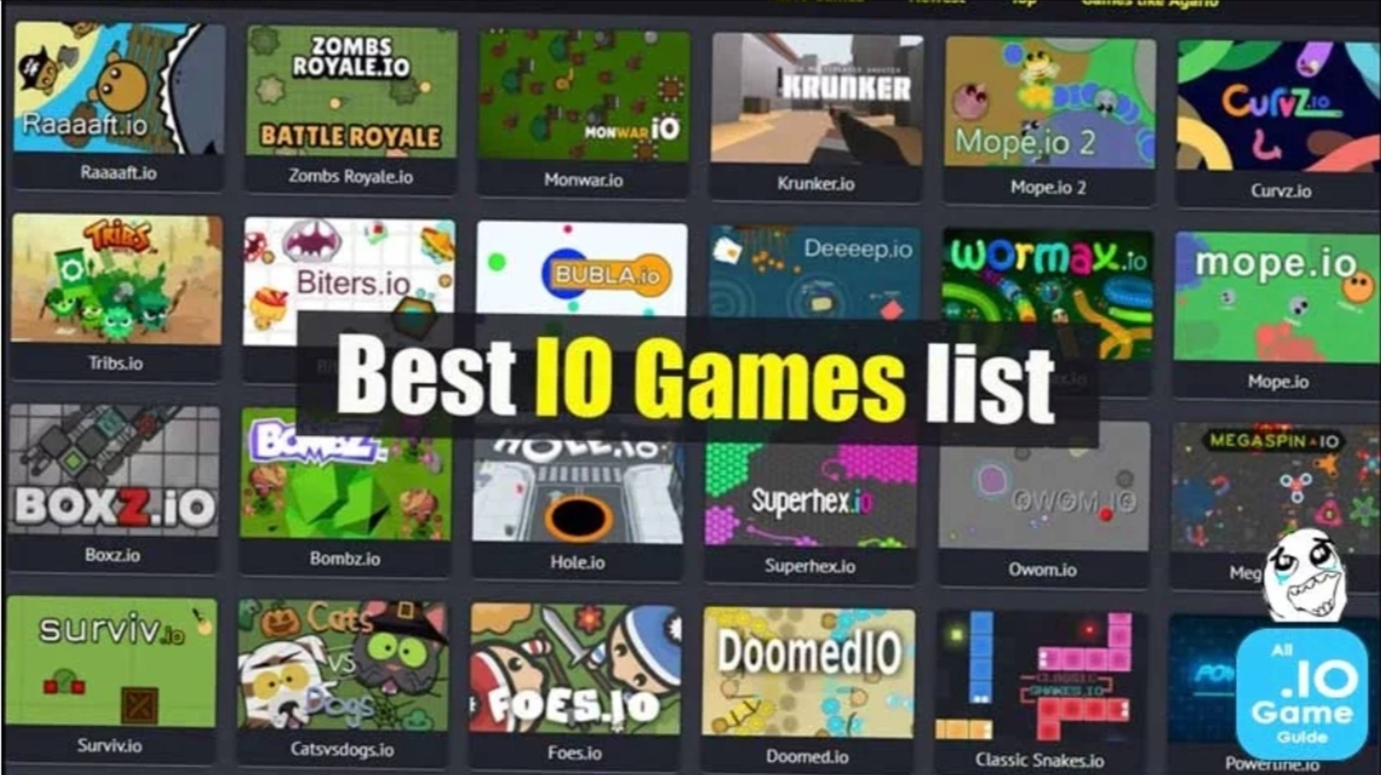 Играю в самые лучшие игры io смотреть онлайн