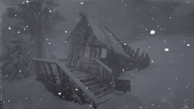 МЕТЕЛЬ возле одинокой хижины, 5 -часовая версия. Дующий ветер 2025, Завывающий ветер 2025 смотреть онлайн