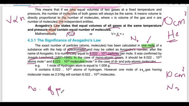 Avogadro's Law and its significance @imnotebook смотреть онлайн