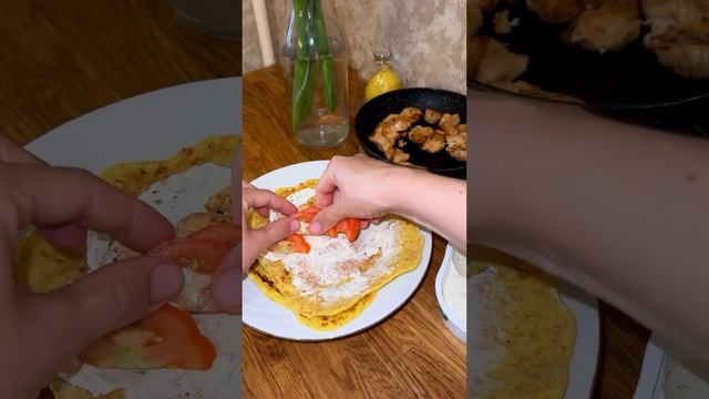 Вместо лаваша #еда #лаваш #шаурма #кабачки смотреть онлайн