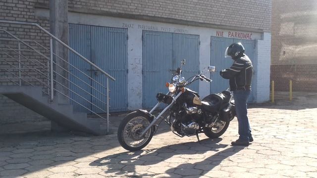 Yamaha Virago XV750 sound смотреть онлайн
