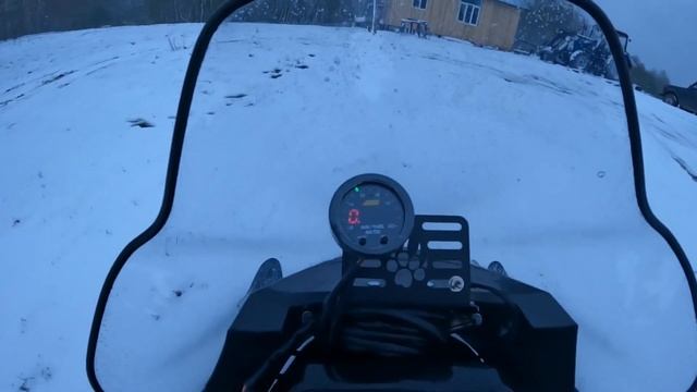 Качество смеси на снегоходе IRBIS SF200L под нагрузкой смотреть онлайн