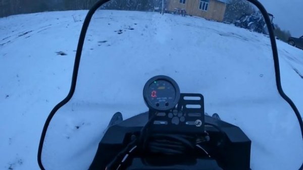 Качество смеси на снегоходе IRBIS SF200L под нагрузкой