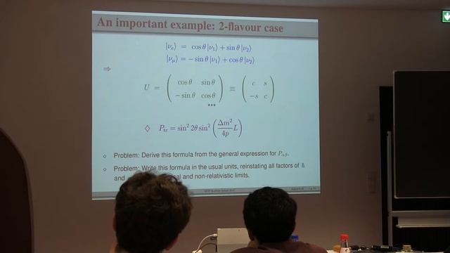 Evgeny Akhmedov (MPI Heidelberg): Neutrino Phenomenology - Lecture 3 смотреть онлайн