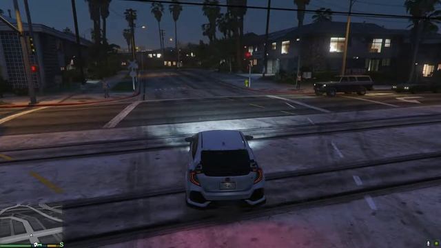 GTA V HONDA CIVIC FK8 TYPE R MOD смотреть онлайн