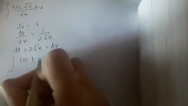 Integral of cos root x / root x смотреть онлайн