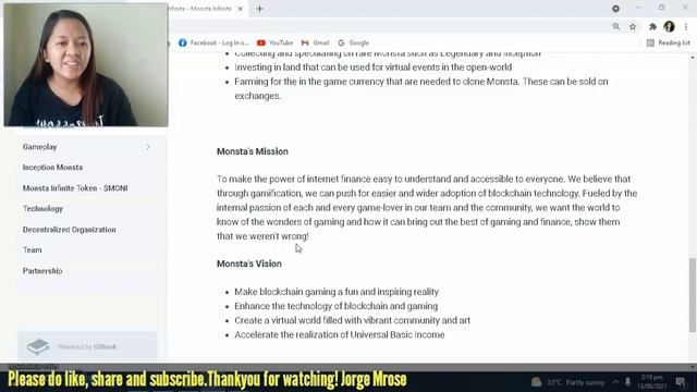 MONSTA INFINITE REVIEW | ROADMAP AND WHITEPAPER RELEASE | AXIE INSPIRED | LOW COST NFT | #JORGEMROS смотреть онлайн