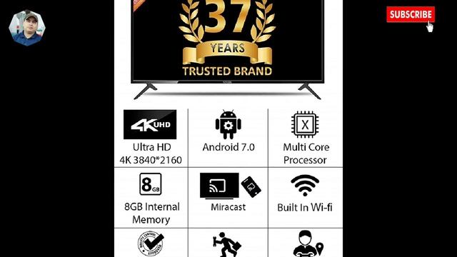 Onida 55UIB1 (55 inches) 4K UHD LED Smart TV смотреть онлайн