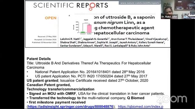 International Webinar Series - Day 9 - Natural Chemotherapeutics Dr. Ruby RGCB смотреть онлайн