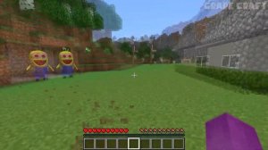HOW TO TROLL MINIONS AS HUGGY WUGGY Poppy Playtime in MINECRAFT ! SQUID GAME DOLL MINIONS Gameplay