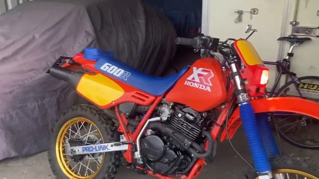 Honda XR600R 1986 restored смотреть онлайн
