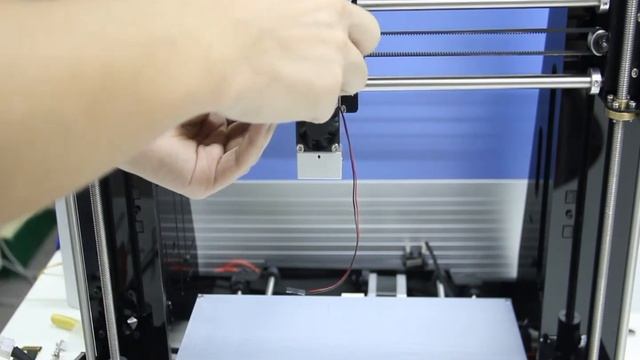 22 Mount the hotend——prusa I3 M201 смотреть онлайн