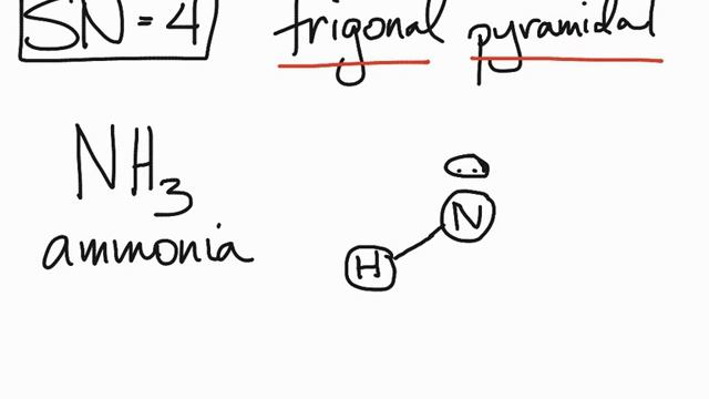 Steric Number 4 Trigonal Pyramidal смотреть онлайн
