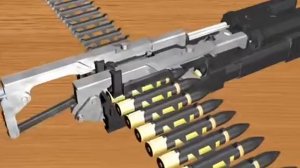 Работа пушки ГШ 23 GSh 23 operation