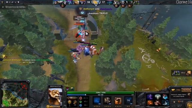 Dota 2 highlights ● Dota 2 Brewmaster Rampage смотреть онлайн