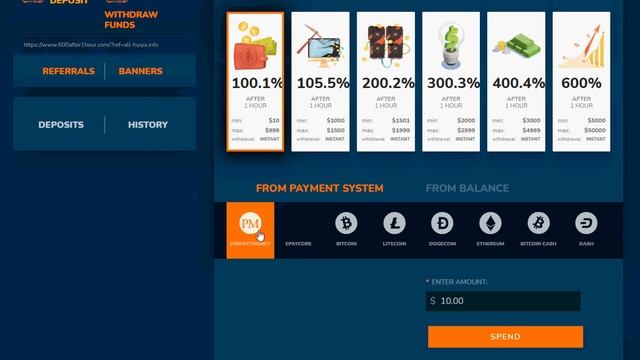 видео обзор hyip проекта 600After1Hour смотреть онлайн