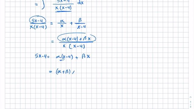 integral 5x-4 /x^2-4x смотреть онлайн
