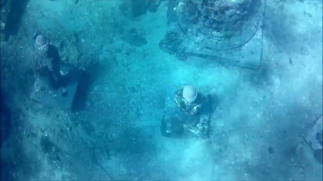 Snorkling with manta rays and sea turtles in Indonesia! смотреть онлайн