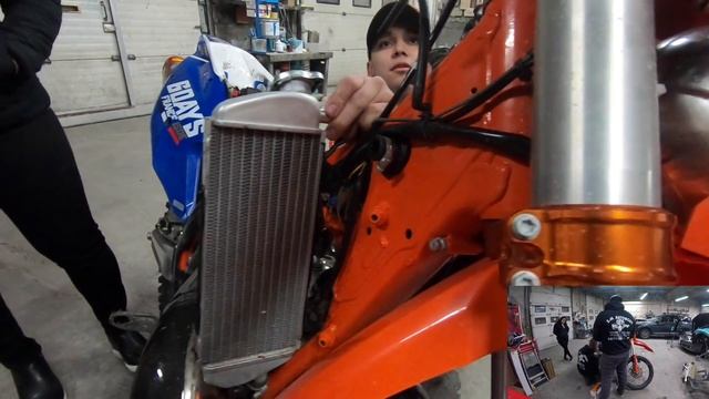 2018 KTM SIX Days xcw Cooling Fan смотреть онлайн