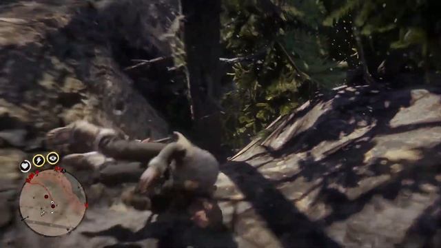 Arthur Morgan makes gravity his deadliest weapon смотреть онлайн