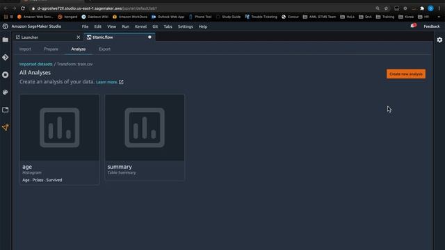 Amazon SageMaker Data Wrangler Demo Titanic Example