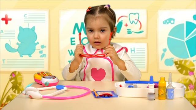 Cat Bubbu is sick! Arina is having fun playing doctor in the game and treating Bubbu смотреть онлайн