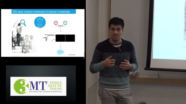 Juan Antinao Diaz: A Gene Therapy Approach to Dravet Syndrome (3 Minute Thesis) смотреть онлайн