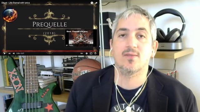 Ghost Life Eternal reaction (Part 2) Punk Rock Head singer and bassist James Giacomo react to music смотреть онлайн