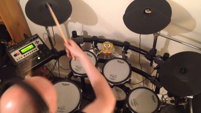 Led Zeppelin - Communication Breakdown (Roland TD-12 Drum Cover) смотреть онлайн