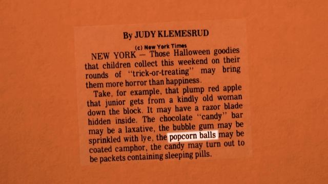 Is the Razorblades In Apples Halloween Story Actually Real? смотреть онлайн