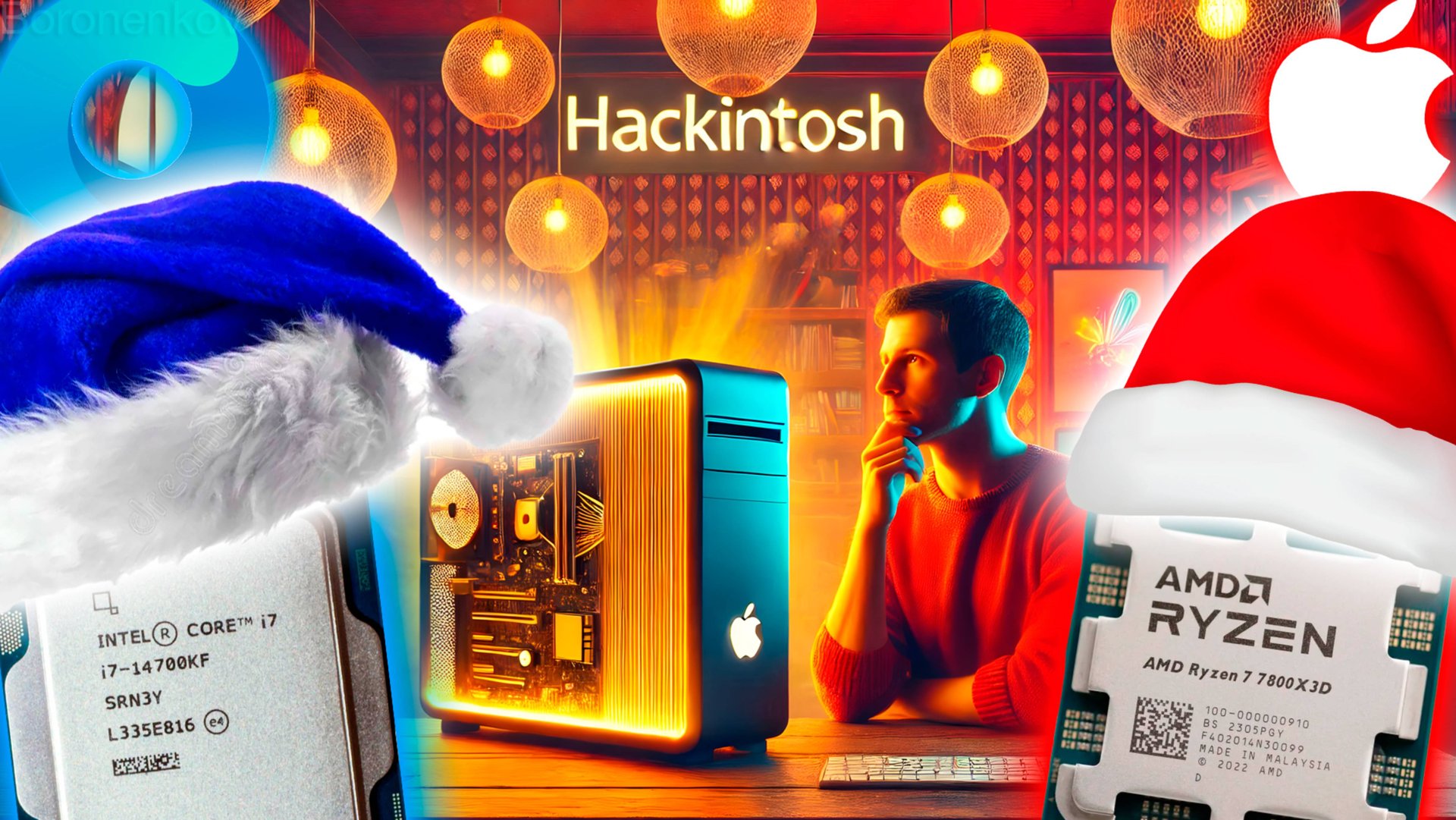 КАКОЙ PC СОБРАТЬ ДЛЯ MACOS/HACKINTOSH В 2025?! - ALEXEY BORONENKOV | 4K смотреть онлайн