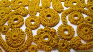 Ирландское кружево для начинающих. Сшивание деталей.