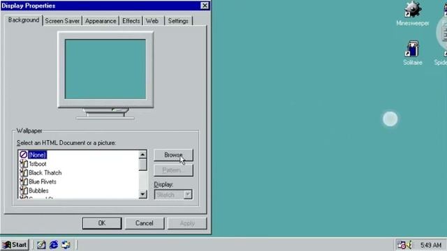 cómo ponerle fondo de pantalla a win 98 simulator смотреть онлайн