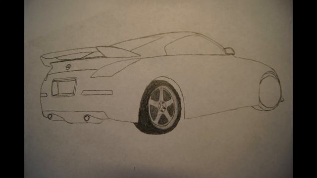 HOW TO DRAW A NISSAN 350Z смотреть онлайн