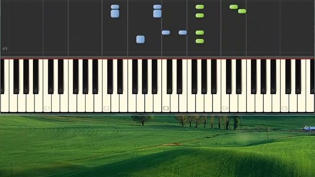 Elfin Dance [Synthesia Piano] [Piano Tutorial Synthesia]
