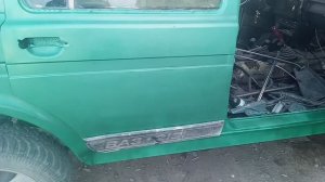 покраска нивы молотковой краской