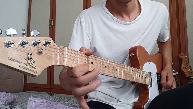Duman-tövbe(elektro gitar)solo cover. смотреть онлайн