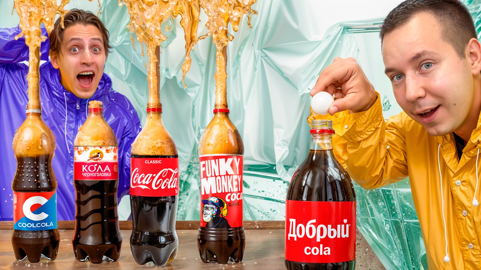 Импорто-Замещенная Coca-cola VS Ментос | МАМИКС смотреть онлайн