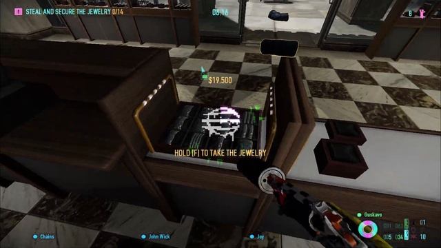 PAYDAY 2 - Diamond Store - Death Sentence One Down - (solo stealth) смотреть онлайн