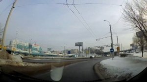 как правильно двигаться по развязке и конец полосы.