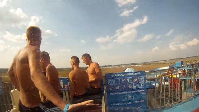 Odessa Aquapark, Rocket Fall смотреть онлайн