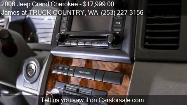 2006 Jeep Grand Cherokee Overland 4dr SUV 4WD for sale in Pu смотреть онлайн