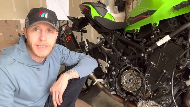 Brand new Ninja 400 destroyed clutch смотреть онлайн